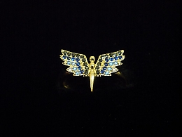 Златен дамски пръстен, 1.96гр. ,Айтос