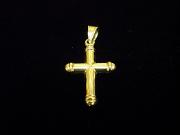 Златен кръст, 0.83гр. ,Карнобат