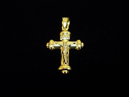 Златен кръст, 1.14гр. ,Ямбол