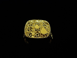 Златен дамски пръстен, 2.44гр. ,Средец