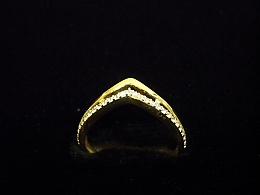 Златен дамски пръстен, 1.84гр. ,Бургас