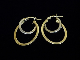 Златни обеци, 2.49гр. ,Бургас