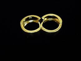 Златни обеци, 2.9гр. ,Бургас