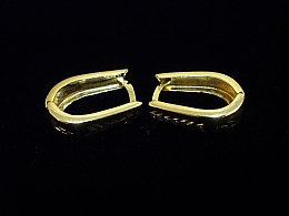 Златни обеци, 2.78гр. ,Бургас