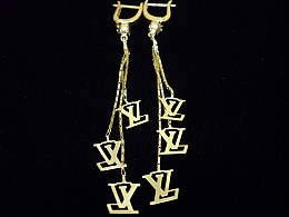 Златни обеци, 3.5гр. ,Бургас