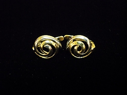 Златни обеци, 2.22гр. ,Бургас