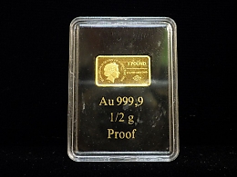 Инвестиционно злато, 0.5гр. ,Карнобат