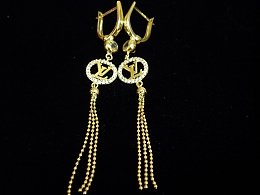 Златни обеци, 3.5гр. ,Пловдив