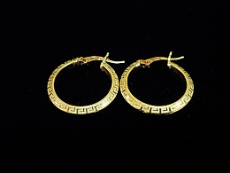 Златни обеци, 1.37гр. ,Пловдив