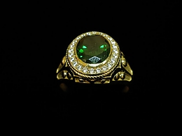 Златен мъжки пръстен, 7.06гр. ,Бургас