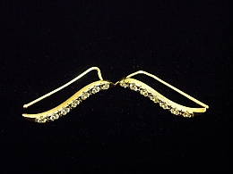 Златни обеци, 2.66гр. ,Сливен