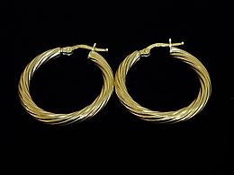 Златни обеци, 2.85гр. ,Сливен