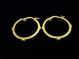Златни обеци, 2.93гр. ,Бургас