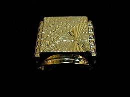 Златен мъжки пръстен, 5.93гр. ,Бургас