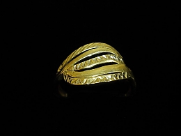 Златен дамски пръстен, 3.35гр. ,Сливен