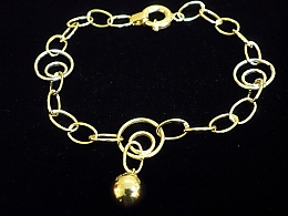 Златна синджирна гривна, 3.56гр. ,Бургас