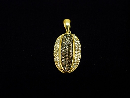 Златен медальон, 2.15гр. ,Бургас