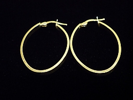 Златни обеци, 2.26гр. ,Бургас