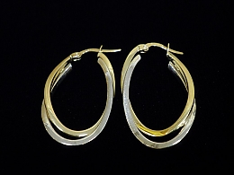 Златни обеци, 2.77гр. ,Бургас