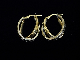 Златни обеци, 2.8гр. ,Карнобат