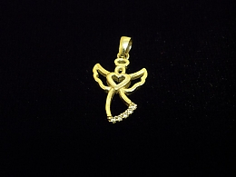 Златен медальон, 1.5гр. ,Бургас