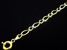 Златна синджирна гривна, 3.61гр. ,Сливен