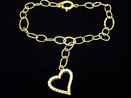 Златна синджирна гривна, 3.92гр. ,Несебър