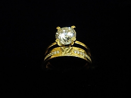 Златен дамски пръстен, 3.64гр. ,Бургас