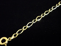 Златна синджирна гривна, 3.57гр. ,Сливен