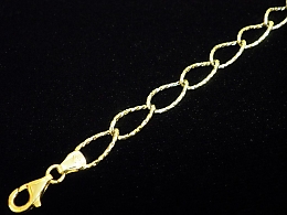 Златна синджирна гривна, 3.61гр. ,Несебър