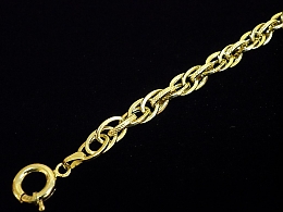 Златна синджирна гривна, 6.54гр. ,Ямбол