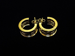 Златни обеци, 2.81гр. ,Бургас