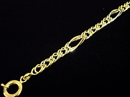 Златна синджирна гривна, 5.27гр. ,Ямбол