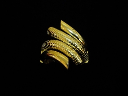 Златен дамски пръстен, 3.35гр. ,Нова Загора