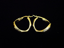 Златни обеци, 1.5гр. ,Сливен