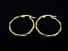 Златни обеци, 1.89гр. ,Нова Загора