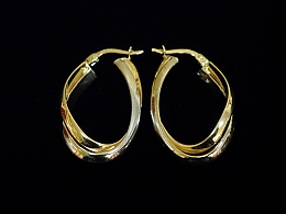 Златни обеци, 3.02гр. ,Нова Загора