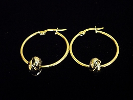 Златни обеци, 2.08гр. ,Ямбол