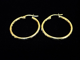 Златни обеци, 1.23гр. ,Нова Загора