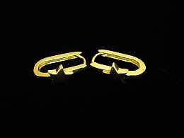 Златни обеци, 1.62гр. ,Сливен