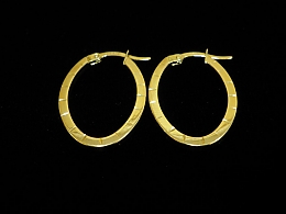 Златни обеци, 1.55гр. ,Ямбол