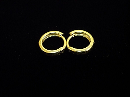 Златни обеци, 1.24гр. ,Ямбол