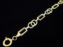 Златна синджирна гривна, 4.67гр. ,Сливен