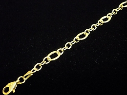 Златна синджирна гривна, 2.97гр. ,Ямбол