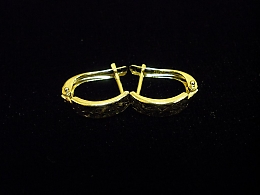 Златни обеци, 1.3гр. ,Ямбол