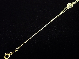 Златна синджирна гривна, 1.76гр. ,Ямбол