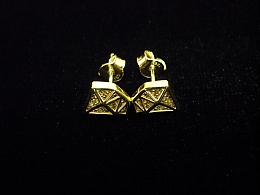 Златни обеци, 2.1гр. ,Бургас