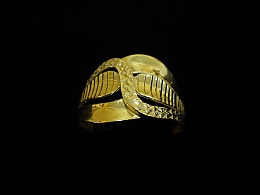 Златен дамски пръстен, 3.44гр. ,Бургас