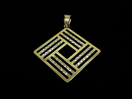 Златен медальон, 1.36гр. ,Ямбол