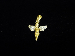 Златен медальон, 1.08гр. ,Ямбол